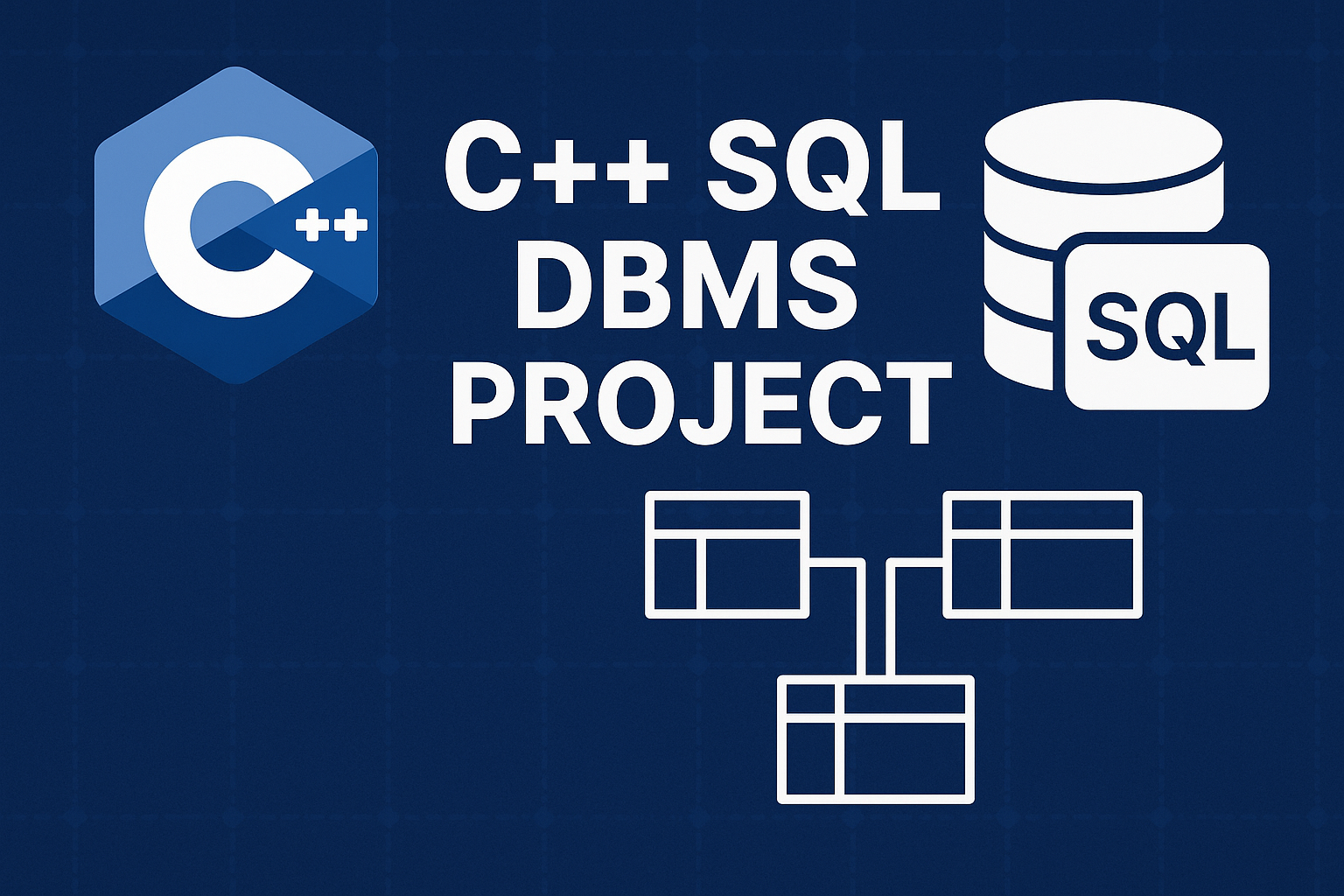 C++ SQL Database Project